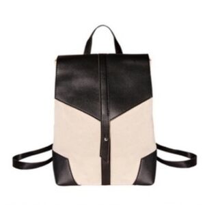 Deux Lux Demi Canvas / Vegan Leather Backpack